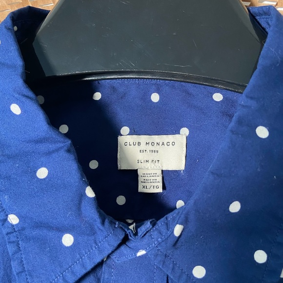 CLUB MONACO | Polka dot shirt - Picture 2 of 3